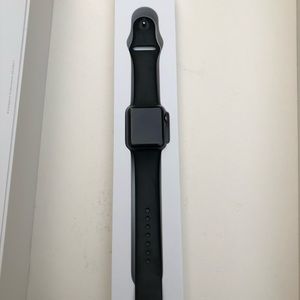 Black apple watch series 2
